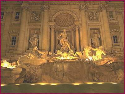 Fontana di Trevi - Trevi Fountain