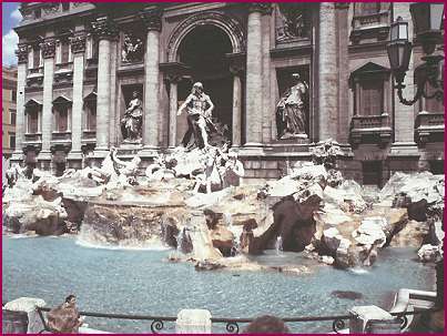 Fontana di Trevi - Trevi Fountain