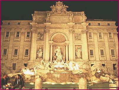 Fontana di Trevi - Trevi Fountain